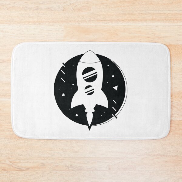 Item preview, Minimalist Spaceship designed and sold by ecdato.