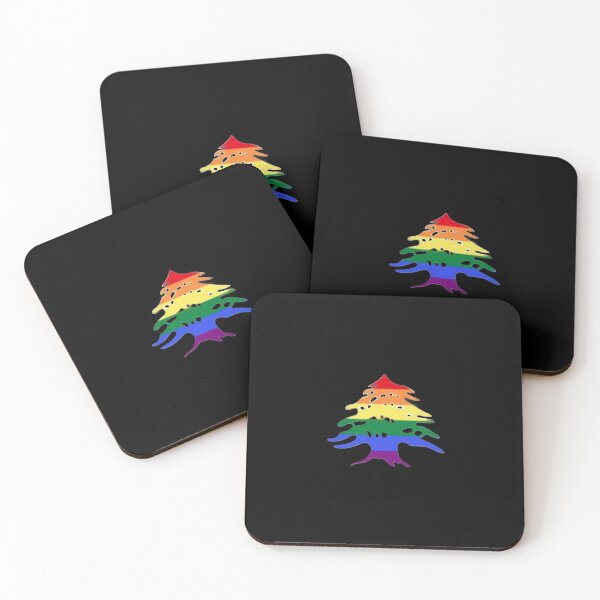 Artikelvorschau, Libanon Regenbogen Zeder T-Shirt entworfen und verkauft von K.Habibi.