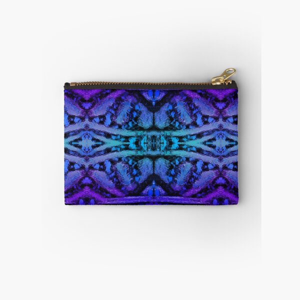 Item preview, Colorama pattern blue purple neon 3d effect designed and sold by Joie-et-Poesie.