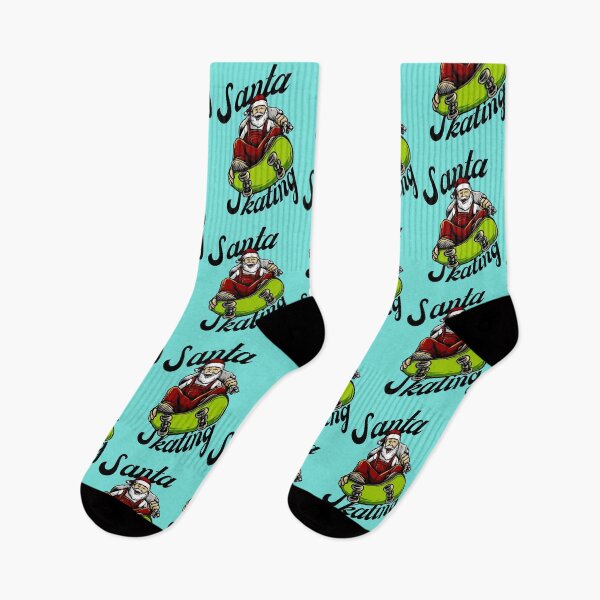Item preview, Christmas Skateboarding Santa  designed and sold by CrownsStore.