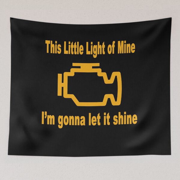 Item preview, Car Engine Light Mechanic designed and sold by Original Cheddar.