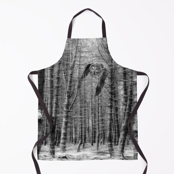 Item preview, Gran búho gris en el bosque nevado designed and sold by HaleyRedshaw.