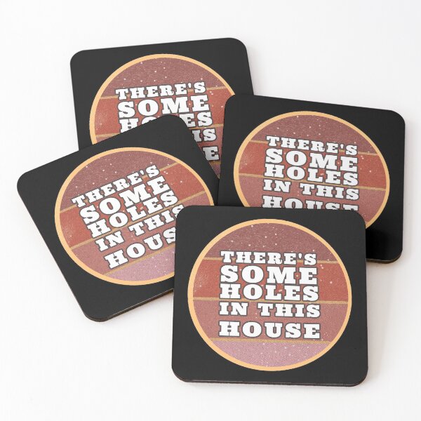 Item preview, THERE'S SOME HOLES IN THIS HOUSE VINTAGE RETRO FUNNY DESIGN designed and sold by thebaronart.