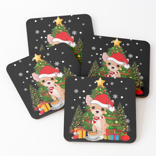 Item preview, Chihuahua Dog Christmas Is Coffee Light Tree Xmas 2020 designed and sold by ManishDayal.