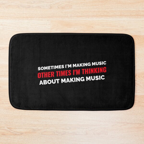 Item preview, Thinking About Making Music, Beatmaker designed and sold by ilovetshirts87.