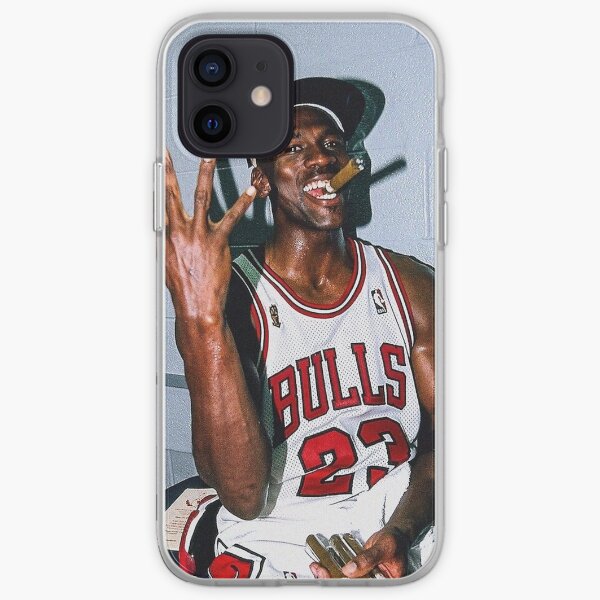 Micheal Jordan Cigar iPhone Soft Case