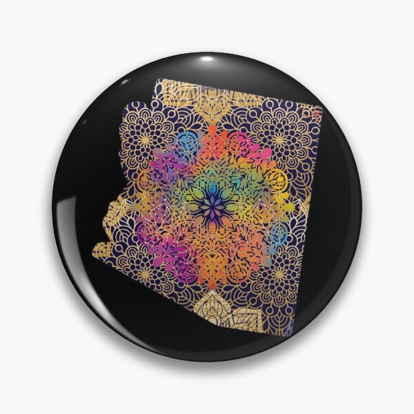 Item preview, Arizona  United States of America Mandala Map  designed and sold by labatchino10.