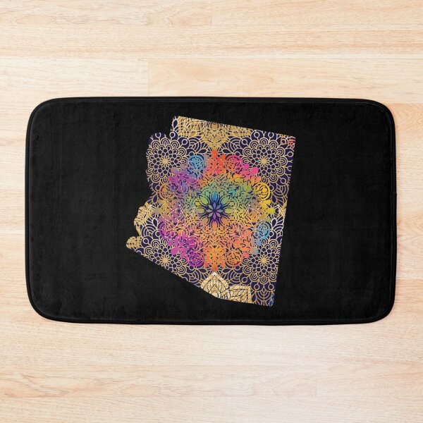 Item preview, Arizona  United States of America Mandala Map  designed and sold by labatchino10.