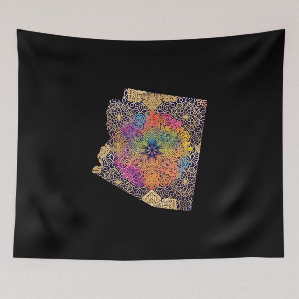 Item preview, Arizona  United States of America Mandala Map  designed and sold by labatchino10.