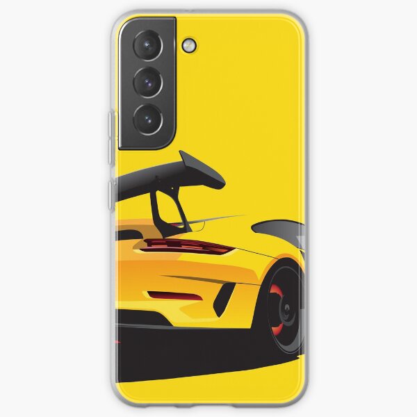 Jaune moelleux Coque souple Samsung Galaxy