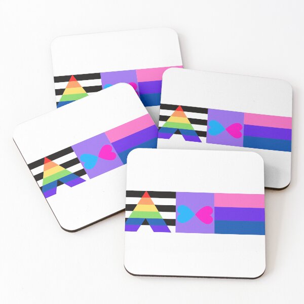 Item preview, Ally and Bisexual Couple Pride Flag Blue and Pink designed and sold by Derians.