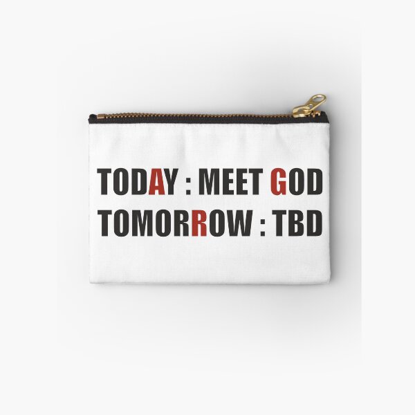 Item preview, Today: meet God Tomorrow: TBD designed and sold by Marcello Aivazi.