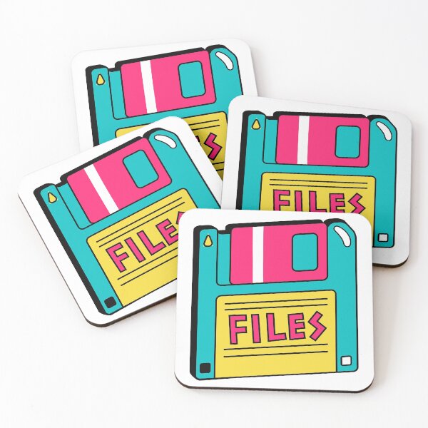 Item preview, Retro 90's diskette designed and sold by Artsy Corner.