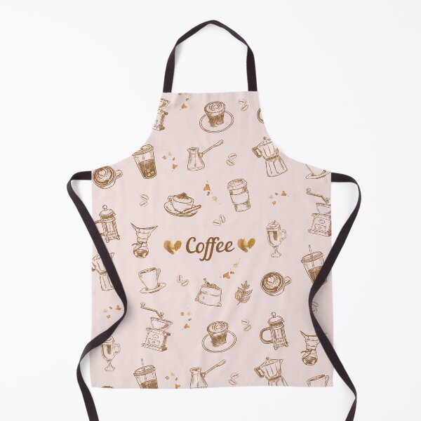 Item preview, Love Coffee Pattern designed and sold by NatureGlow.