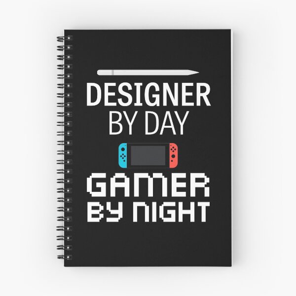 Item preview, Designer by day, gamer by night - white designed and sold by GinHans.