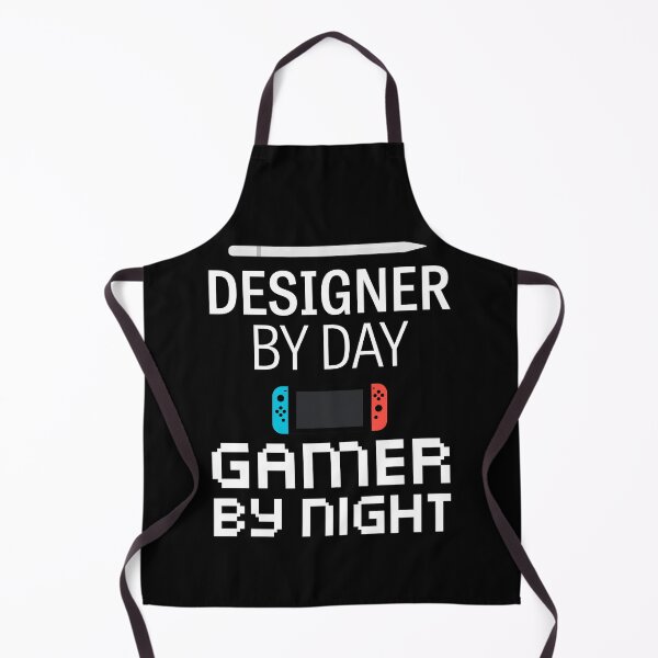 Item preview, Designer by day, gamer by night - white designed and sold by GinHans.