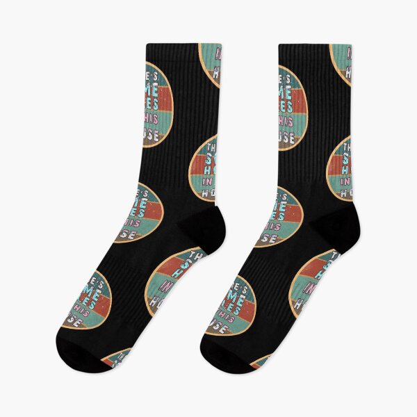 Item preview, THERE'S SOME HOLES IN THIS HOUSE VINTAGE RETRO FUNNY DESIGN designed and sold by thebaronart.