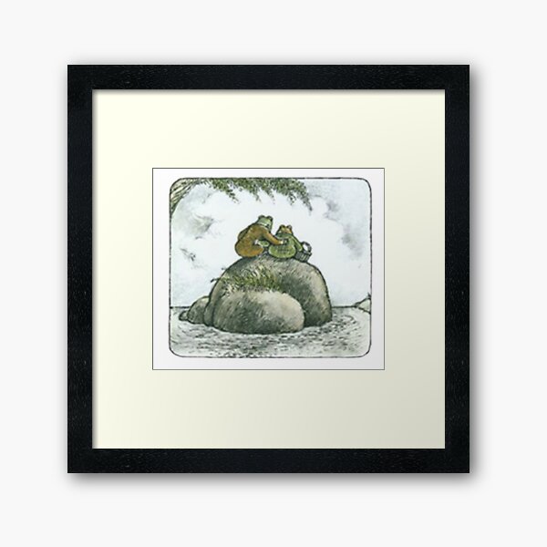 Frog and Toad Framed Art Print