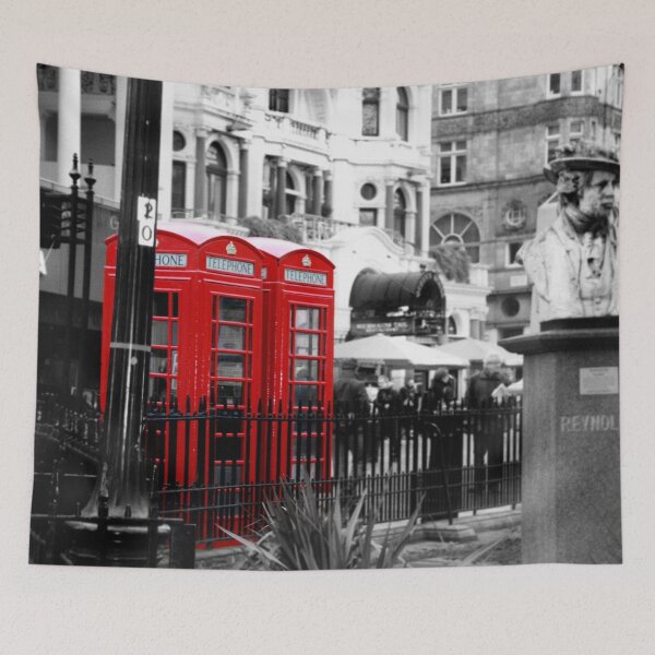 Item preview, London Leicester Square Black And White Pop Colour designed and sold by comcamworld.