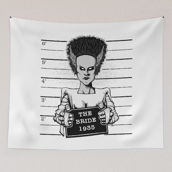 Item preview, Bride Of Frankenstein Monster Mugshot designed and sold by GrandeDuc.