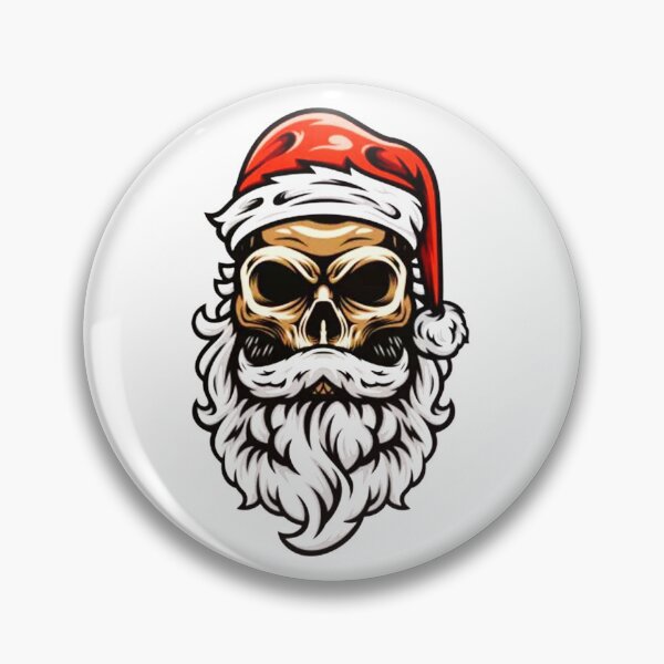 Item preview, Santa Claus skull version  designed and sold by PabloBasma.