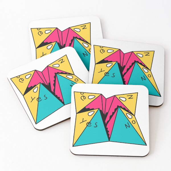 Item preview, Retro 90's cootie catcher designed and sold by Artsy Corner.