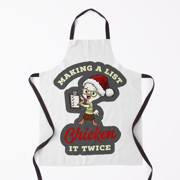 Item preview, Chicken It Twice Making A list Christmas Merry Chickmas designed and sold by TeensArts.