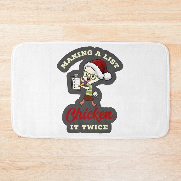Item preview, Chicken It Twice Making A list Christmas Merry Chickmas designed and sold by TeensArts.