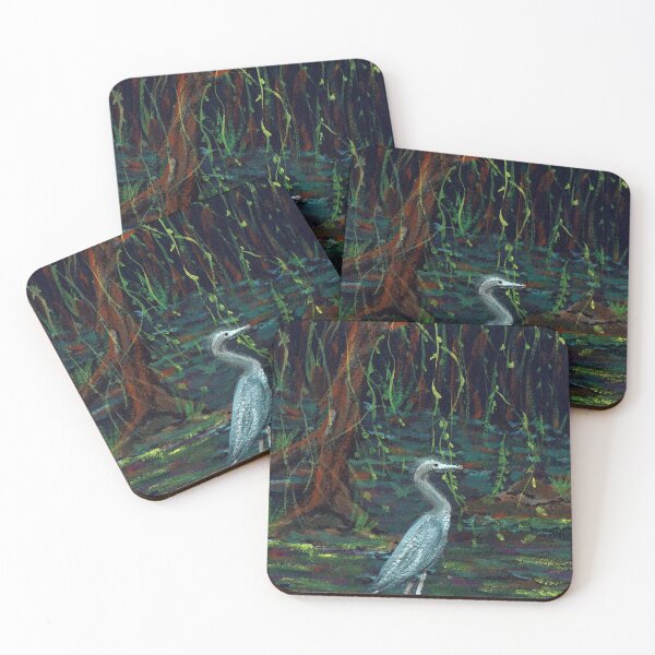Item preview, Tropical Gray Heron by the Water designed and sold by factory88.
