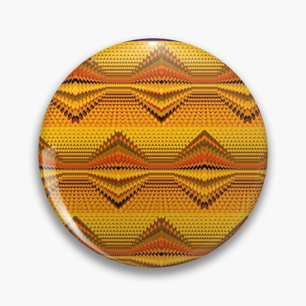 Item preview, Colorama energizing pattern orange diamonds designed and sold by Joie-et-Poesie.