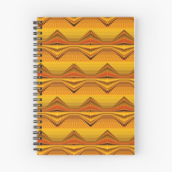 Item preview, Colorama energizing pattern orange diamonds designed and sold by Joie-et-Poesie.