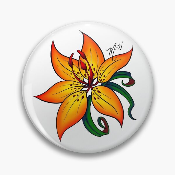 Item preview, Wood Lily No. 1 designed and sold by megcutspaper.