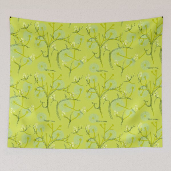 Item preview, Motif arbres et fleurs designed and sold by Karine-Anglade.