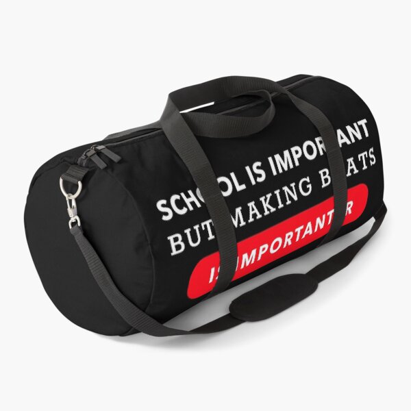 Item preview, School Is Important But Making Music Is Importanter, Beatmaker designed and sold by ilovetshirts87.