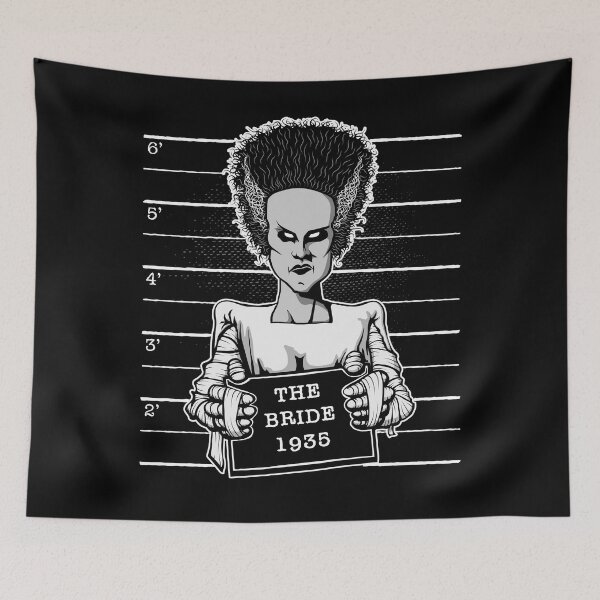 Item preview, Bride Of Frankenstein Monster Mugshot designed and sold by GrandeDuc.