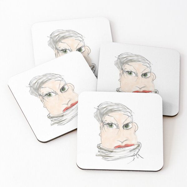 Item preview, Lady face designed and sold by Zuckmonster.