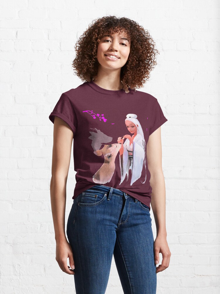 Vista alternativa de Camiseta clásica Fanáticos de Japón