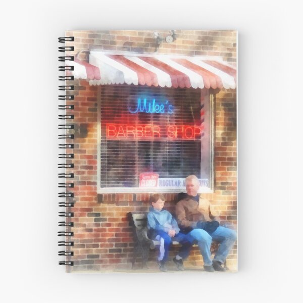 Item preview, Neighborhood Barber Shop designed and sold by Susan Savad.