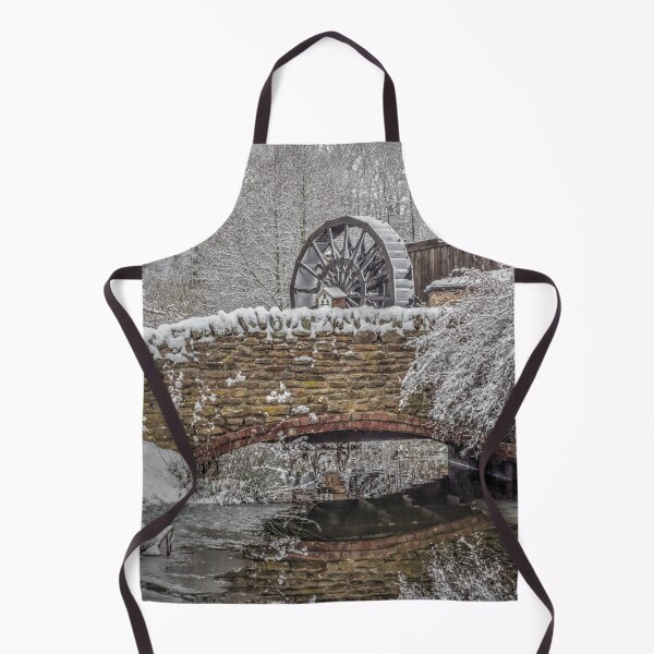 Item preview, Winter frozen snow watermill  designed and sold by HaleyRedshaw.
