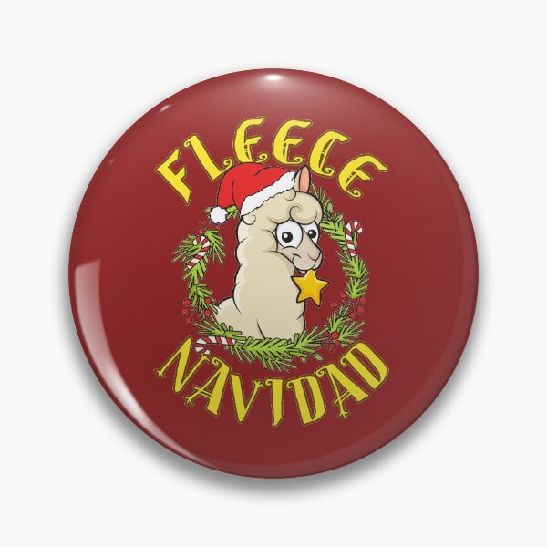Item preview, Fleece Navidad Alpaca Christmas designed and sold by jaygo.