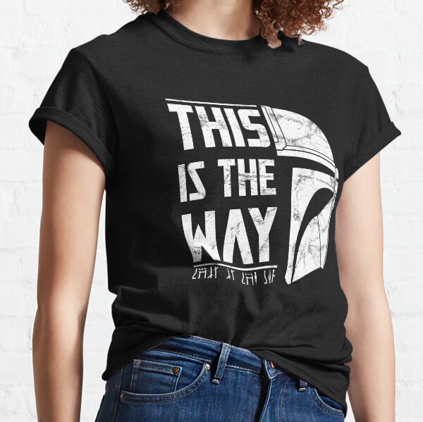 Vista previa del artículo con la obra «This is the way - Black», diseñado y vendido por Lab___Rat.