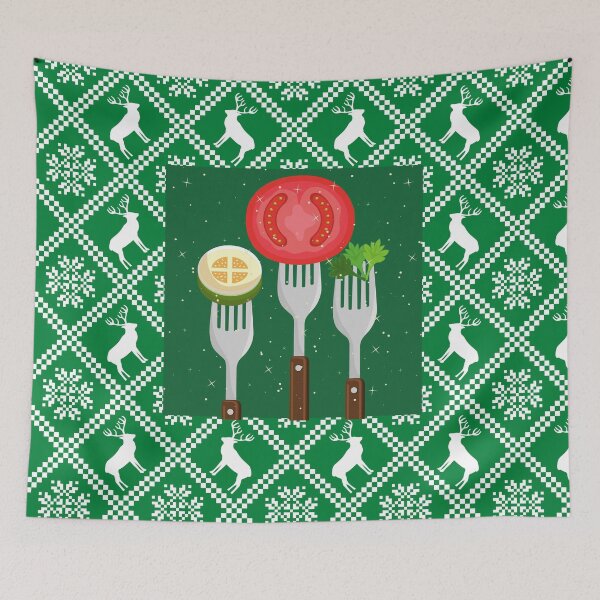 Item preview, Vegan Christmas Sweater designed and sold by corralmontana.