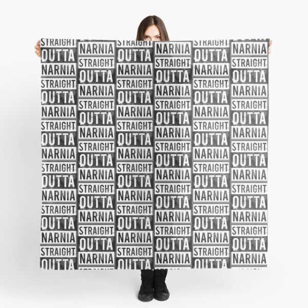 Straight Outta Narnia Distressed Scarf