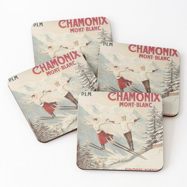 Artikelvorschau, Chamonix Vintage Ski entworfen und verkauft von cutesy.
