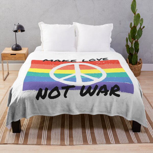 Item preview, make love not war designed and sold by maichix.