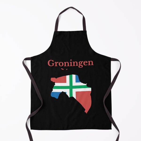 Item preview, Groningen Province Map flag , Netherlands. designed and sold by marosharaf.