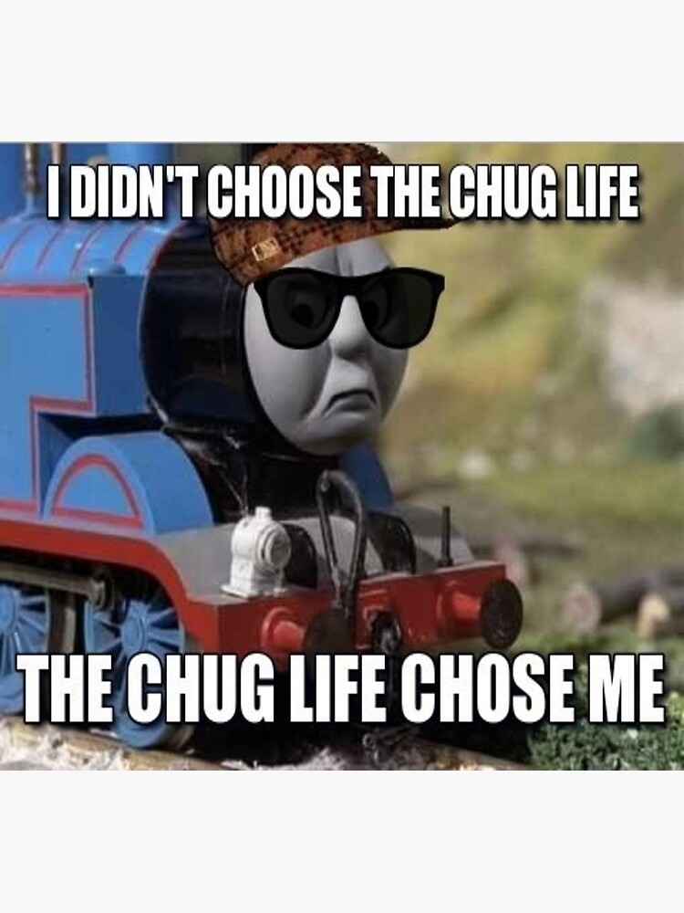 Thomas the Dank Engine Greeting Card