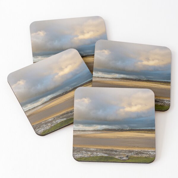 Item preview, The estuary of the River Ogmore, Ogmore by Sea on the Glamorgan Heritage Coast, south Wales designed and sold by Cameranick.