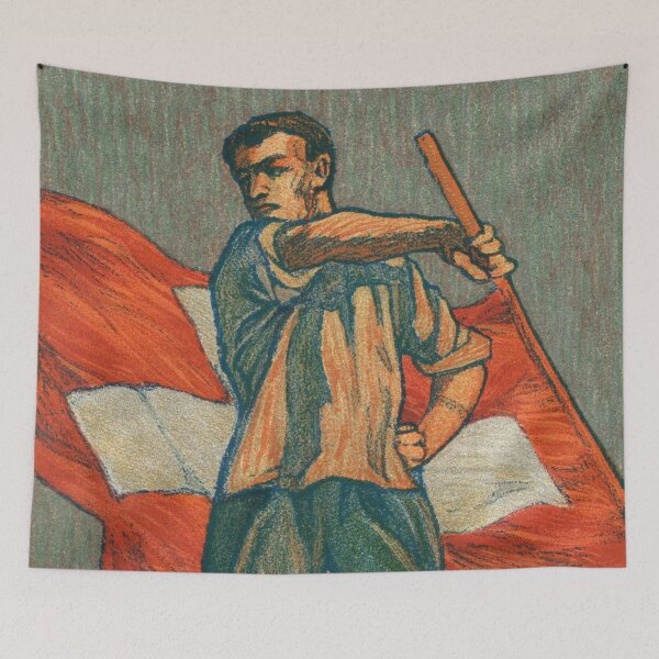 Item preview, Switzerland Helvetia Vintage Patriotic Poster Art designed and sold by motivitees.