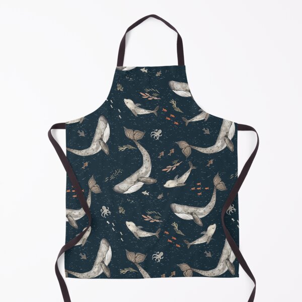 Item preview, Whales watercolor designed and sold by Petit Faon Prints.
